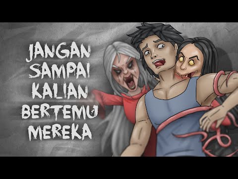 NGERI Jangan Sampai Bertemu Jenis Hantu  Indonesia  Ini 