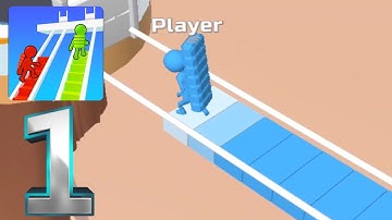 ( Best Game ) ( KingAndroidiosGameplays ) ( Game : Bridge Race ) ( Part 4 )