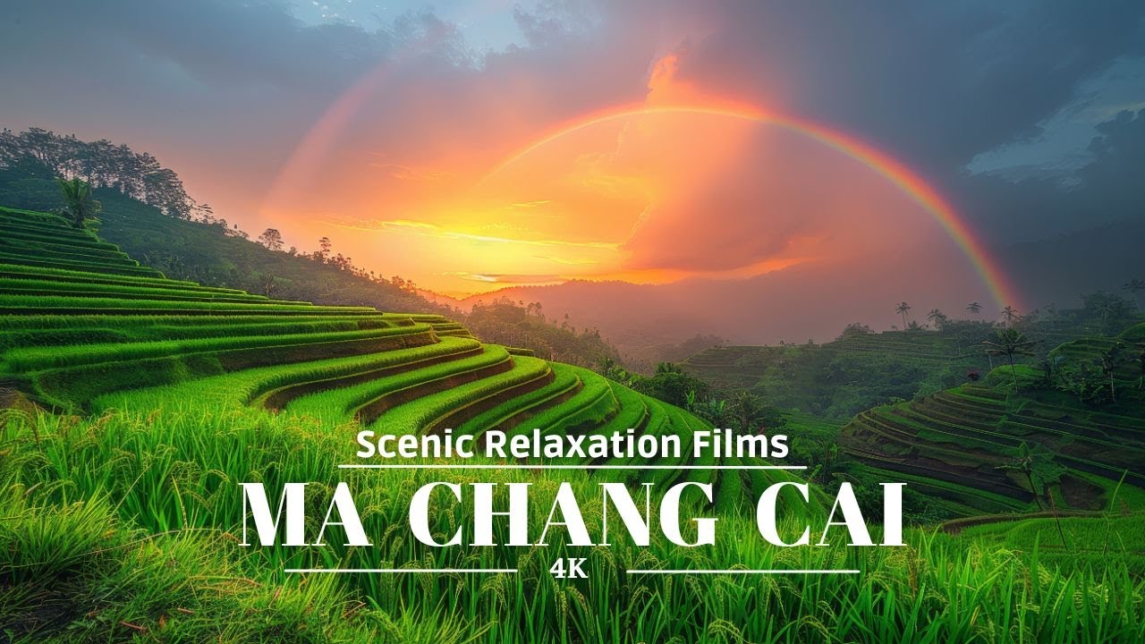 Mu Cang Chai 4K - Vietnam's Emerald Terraces for Deep Relaxation & Peaceful Escape