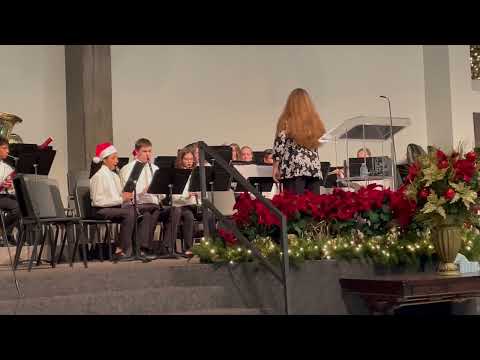 Old Plank Christian Academy Christmas concert - Adv Band - Christmas Angels