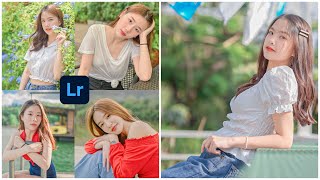 How to edit photo Portrait Nature lightroom mobile Free Preset DNG | Preset Light Nature. screenshot 5