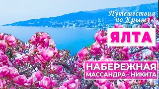 Крым. Ялта сегодня. Набережная - Массандра - Никита пешком? ЛЕГКО!