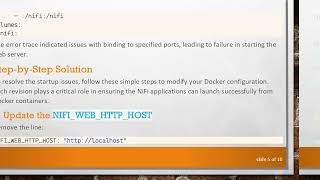 Resolving NiFi Cannot Startup with Docker