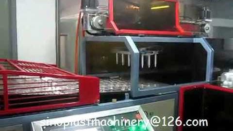 Automatic BOPS Air Pressure Thermoforming Machine with Robot Stacker/فشار هوا تشکیل دستگاه