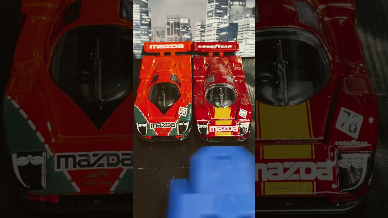 Red Or Orange Mazda 787B Hotwheels Car Diecast Racecar Pick