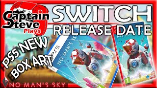 No Man's Sky Nintendo Switch Release Date Confirmed NMS News Captain Steve PS5 Box Art