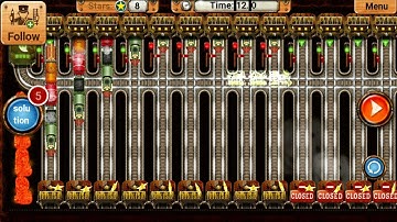 Train Line Maze Game - Train Game - Android Gameplay #1410