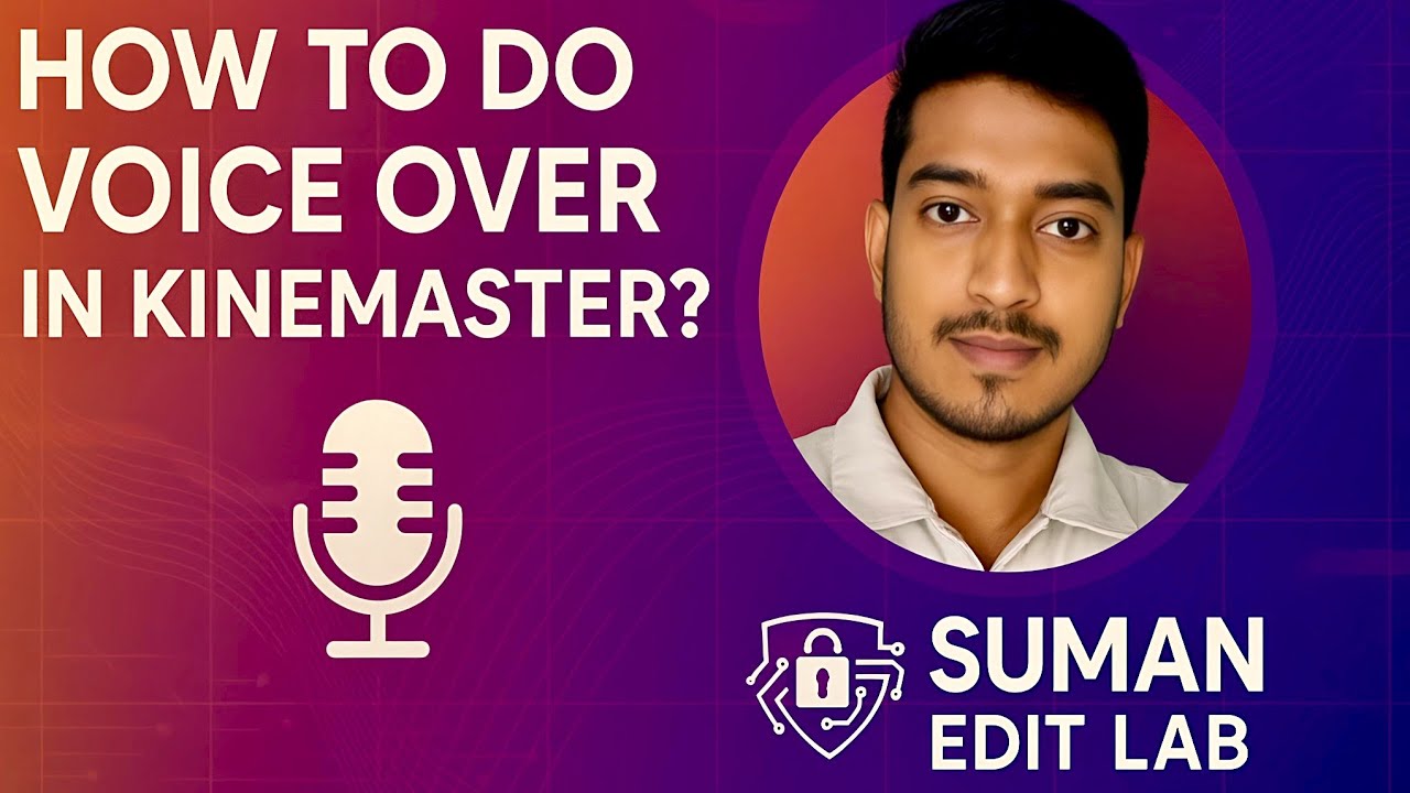 কাইনমাস্টার দিয়ে কিভাবে ভিডিওতে নিজের কণ্ঠে Voice Over দেবেন? 🎤 Bangla Tutorial 2025