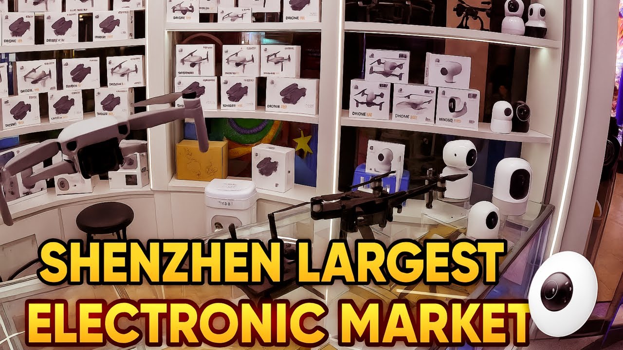 World’s Biggest Tech Market in Shenzhen 💻 Wholesale Electronics Paradise!