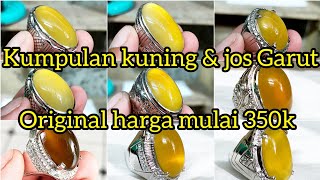 Kumpulan Batu Kuning dan Jos Garut Original harga muali 350 an