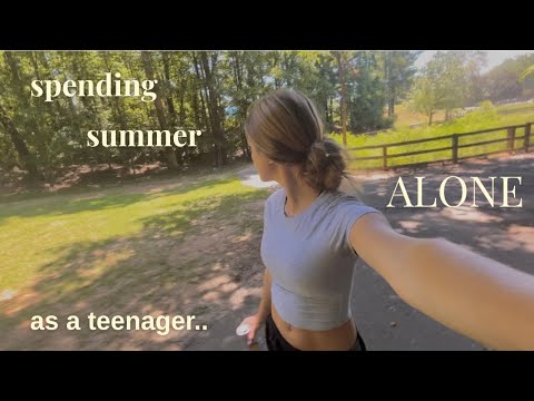 spending summer ALONE as a teenager *Solo Diaries*