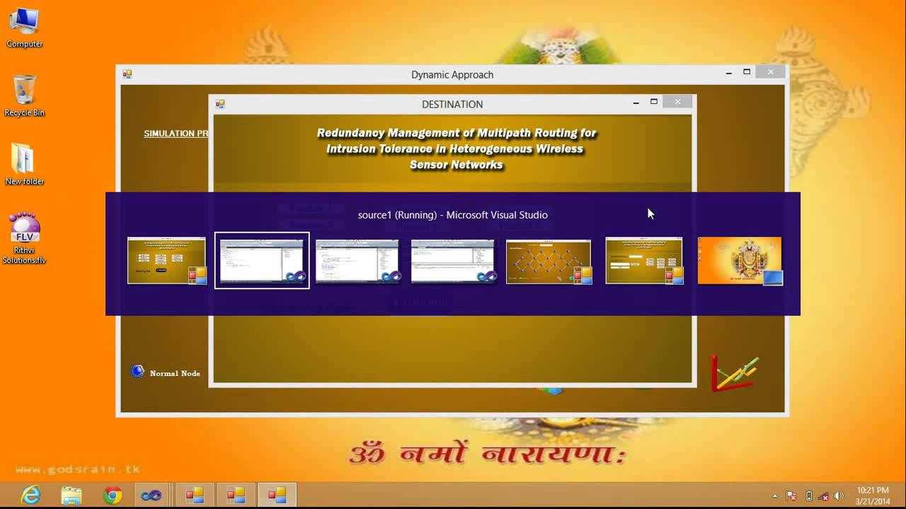 Redundancy Management of Multipath Routing for Intrusion Tolerance by rithvi