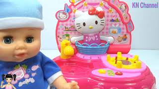 Thơ Nguyễn - Búp bê nấu mì tôm bằng bếp thần kỳ