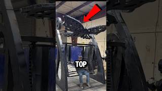600lb Giant Swing Comes to Life 🦋 | Insane Student RCYPS Project #shorts #viral #1000subscriber