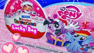 My Little Pony Kinder Surprise Egg 4K 驚き 깜짝 Unboxing Überraschung Üei Mädchen X-Mas Eggs Eier 2015