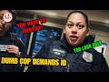 COPS OWNED When Man Refuses ID… “What Crime?” Changes Everything | First Amendment Audit