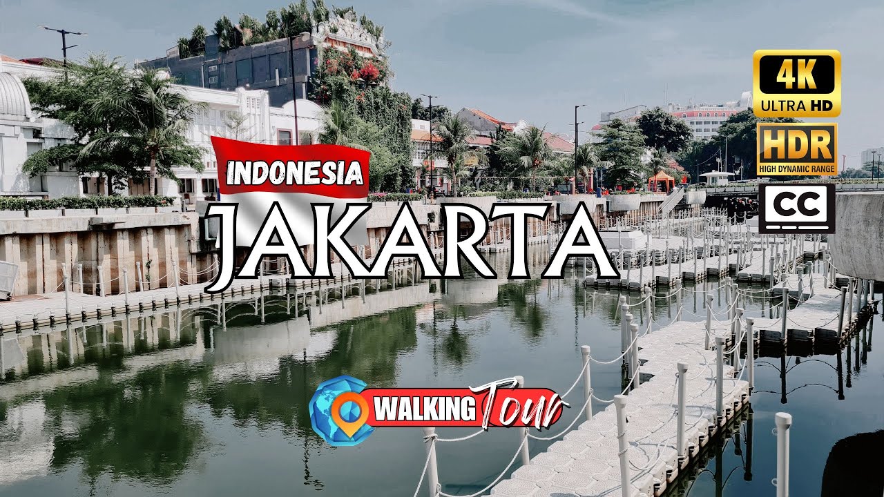 Jakarta's Old Town, Kota Tua [Indonesia 🇮🇩] | 4K 60fps HDR Walking Tour
