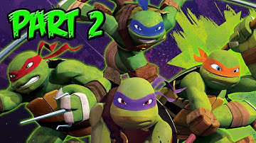 Nickelodeon: Teenage Mutant Ninja Turtles - Part 2 (Walkthrough, Gameplay)