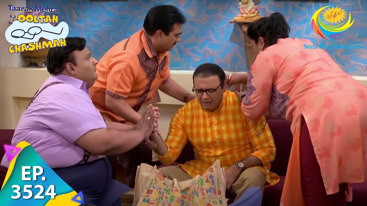 Bhides Condition Worsens  Taarak Mehta Ka Ooltah Chashmah   Ep 3524   Full Episode   30 July 2022