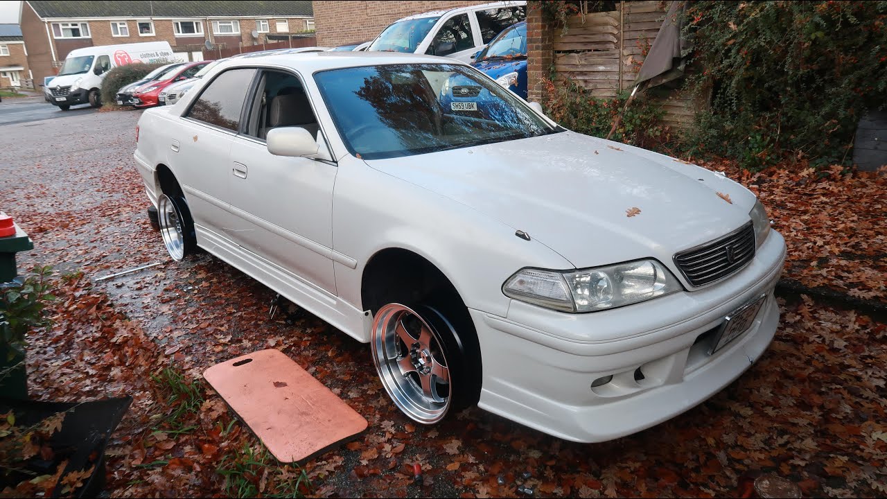 Testing new wheels JZX100 YouTube