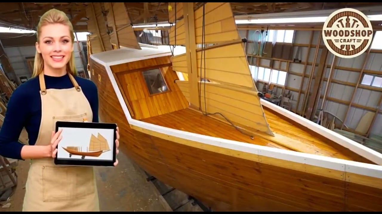 Build a Junk Boat from Scratch: Simple DIY Plans Anyone Can Follow - Plans In The First Comment