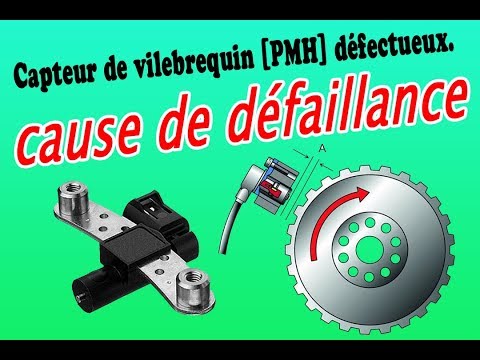 capteur de vilebrequin capteur pmh ! défectueux / symptômes / cause de défaillance