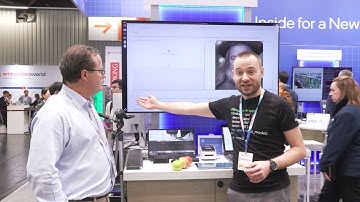 Patrick Hopper interviews Adrian Boguszewski with Intel @ embedded world 2025