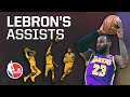 LeBron James' assists fuel the Lakers' entire offense — especially Anthony Davis | Signature Shots