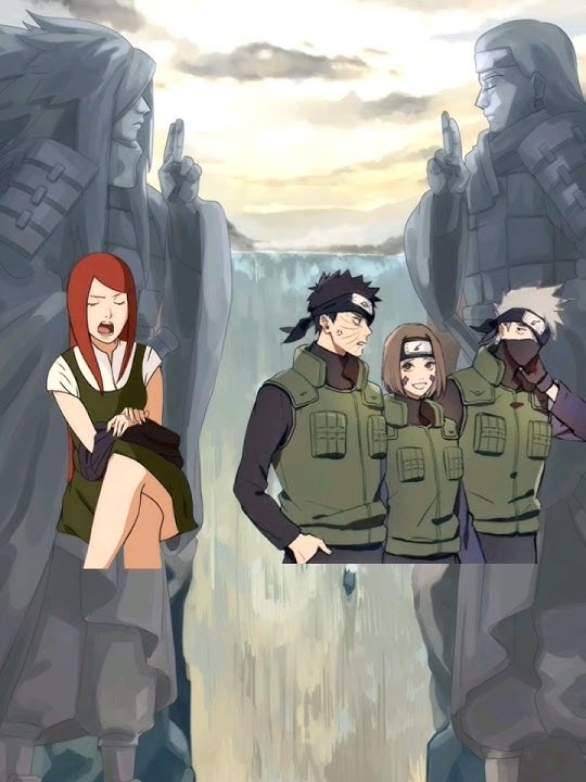 Kushina x Team7 || #anime #naruto #kushina #kakashi #obito #rin #team7