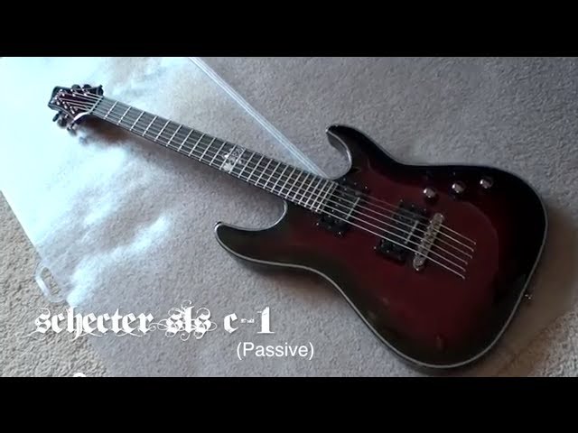 Schecter SLS C-1 (Passive) - Metal - YouTube