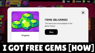 NEW WAY TO GET FREE GEMS WITH PROOF
