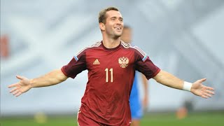 Все 32 гола и 19 голевых передач Александра Кержакова за сборную России (2002-2016)