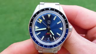 Zelos Horizons GMT 200M SS Midnight Blue [Review]