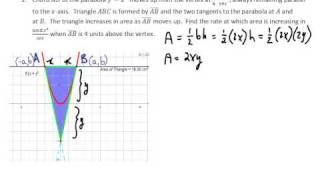 Related Rates Problem Pt. 2
