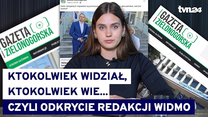 Redakcja widmo i niewidzialni migranci. Sprawdziliśmy, kto gra strachem w Zielonej Górze #Konkretnie