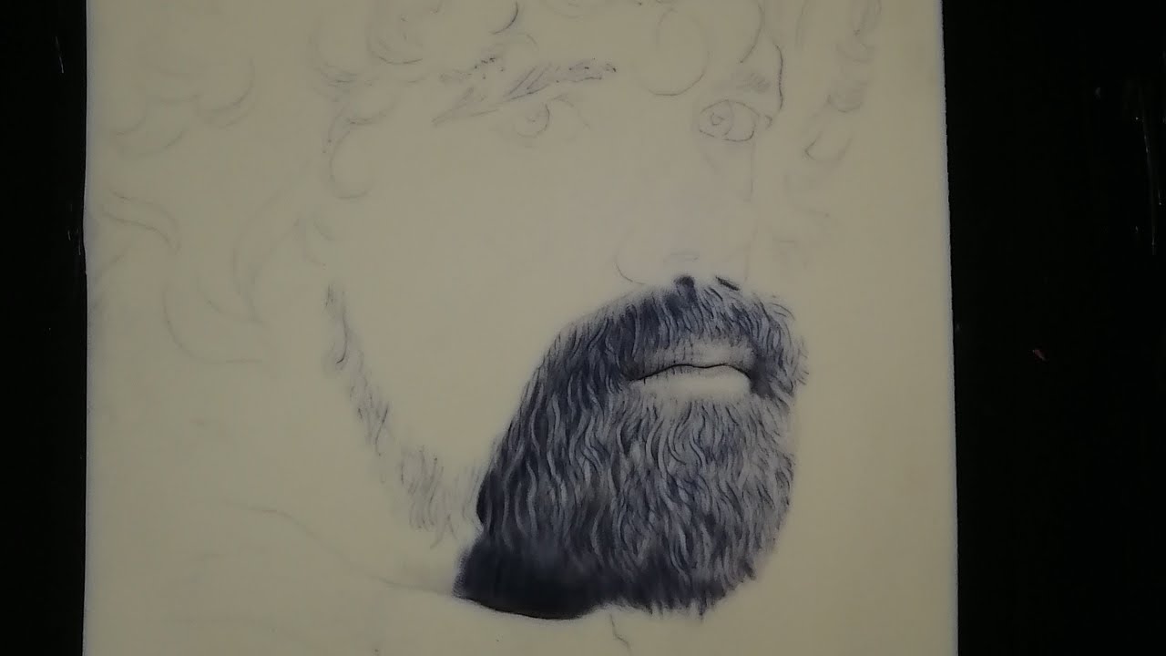 como tatuar un retrato realista, tatuaje en tiempo real tyron lannister 1a parte como tatuar barba