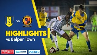 Stocksbridge Park Steels 1-1 Belper Town - Match Highlights