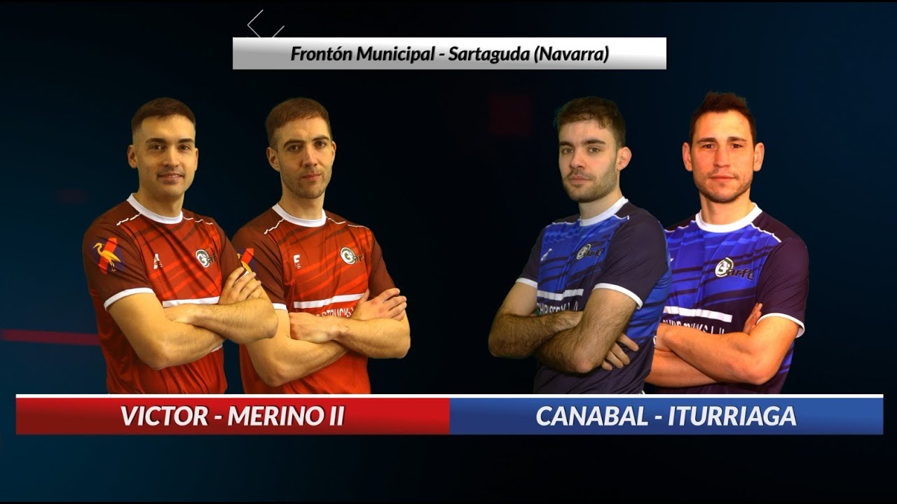 Final torneo Sartaguda 2025: VICTOR-MERINO II vs CANABAL-ITURRIAGA