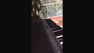 Video thumbnail of "There is a sound by William McDowell piano cover"