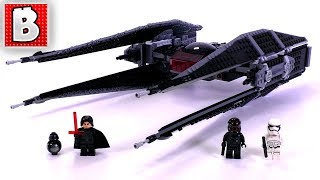 LEGO Star Wars The Last Jedi Kylo Ren's TIE Fighter 75179! | Unbox Build Time Lapse Review