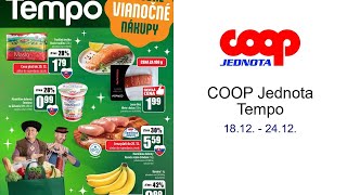Coop Jednota Tempo 18.12. - 24.12.
