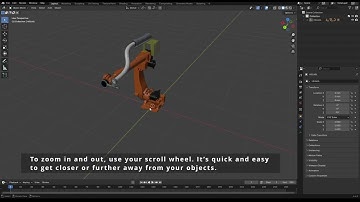 01.Essential navigation commands with Blender