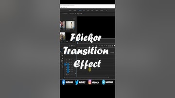 🔥Flicker Transition Effect in Premiere Pro  #adobepremierepro #premiereprotamil #premierepro