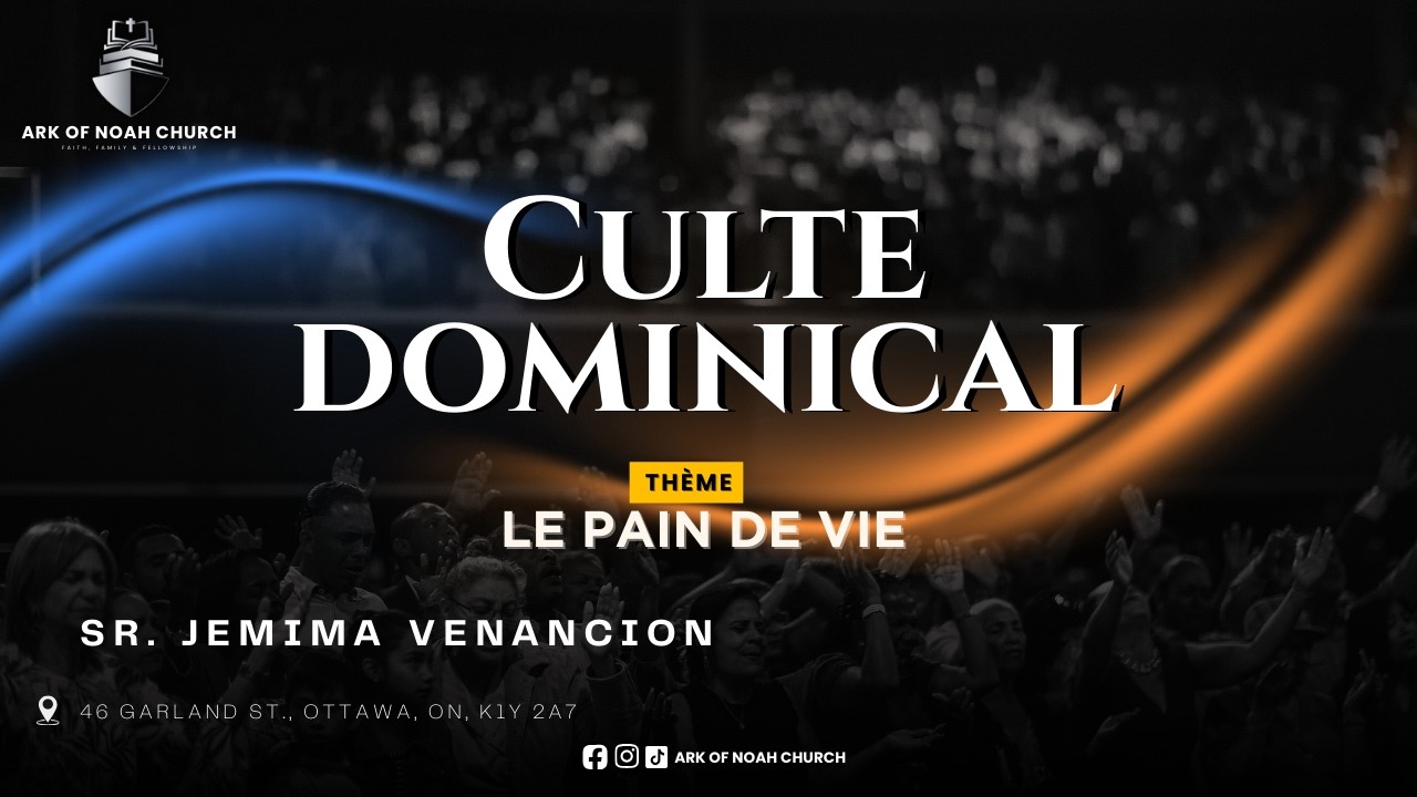 LE PAIN DE VIE || SOEUR JEMIMA VENANCION || CULTE DOMINICAL || 15 Fév. 2026
