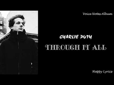 Charlie Puth - Through It All (Lyrics Video)