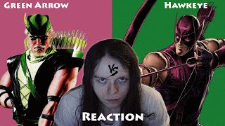 Green arrow vs hawkeye | death battle reaction
