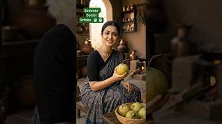 Ancient India’s Natural Summer Drink #shorts #viral #summerdrink #history
