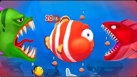 Fishdom 🐠 Ads Mini Games 4.8 Hungry Fish 🐟 New Update Level 2025 All Trailer Video Mr Gaming Tone7