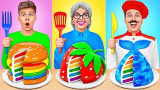 Кулинарный Челлендж: Я против Бабушки | Смешные Рецепты с Едой Mega DO Challenge