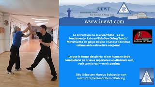Lo que es, se siente – no se piensa. IUEWT Wing Tsun-Escrima Grandmaster Class